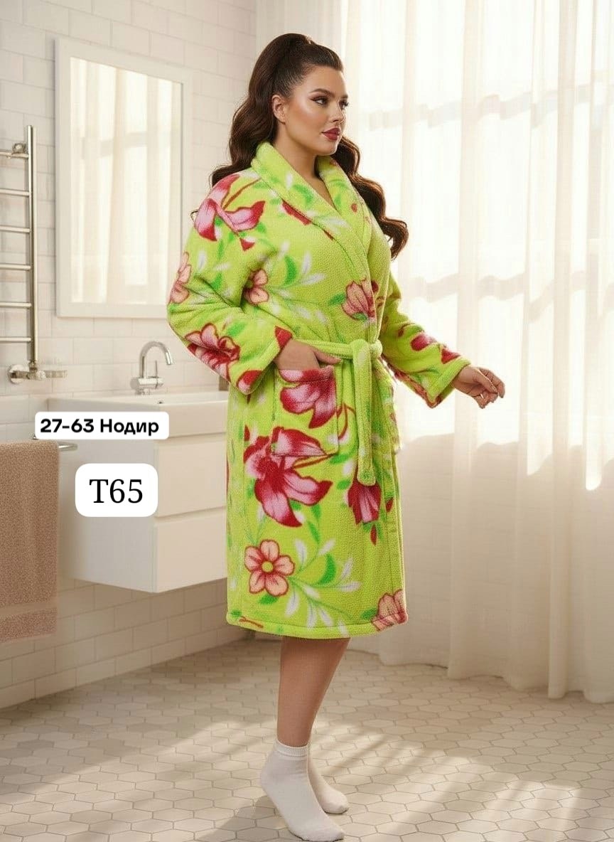 халат женский махровый,женский халат,халат женский cascatto hal108,халат женский домашний теплый,халат махровый