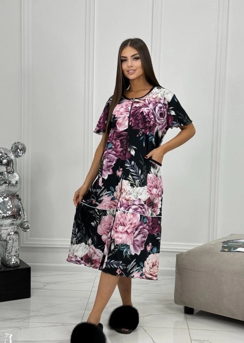 женский домашний халат,халат женский домашний на молнии,женский халат,халат женский трикотаж,халат домашние