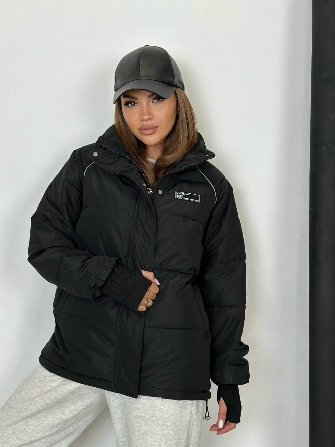 зимняя куртка оверсайз,куртка женская,куртка демисезонная,куртка пуховик зимний оверсайз с капюшоном miss diva,куртка защищает от холода и ветра стиль оверсайз