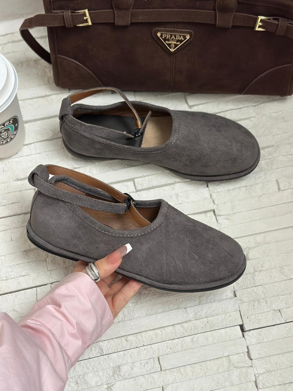 ,балетки замшевые мэри джейн massimo dutti,балетки повседневные, женская,модная женская