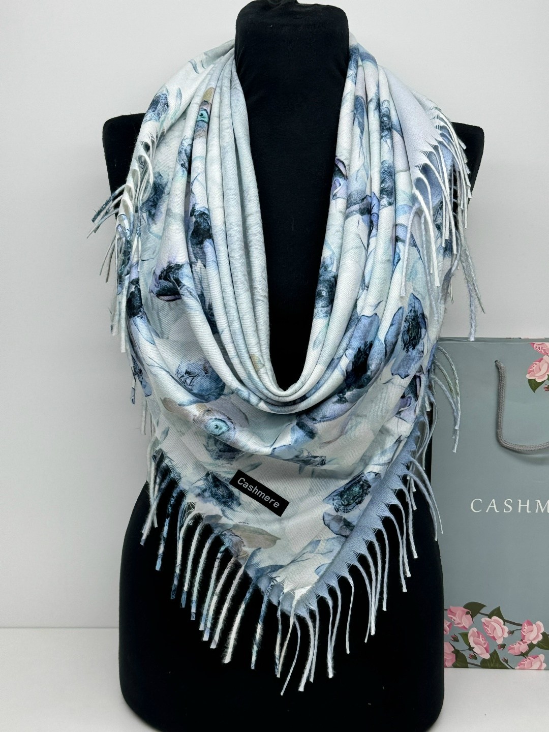 платок теплый двухсторонний,кашемировый платок,платки теплые,палантин женские,платки двусторонняя