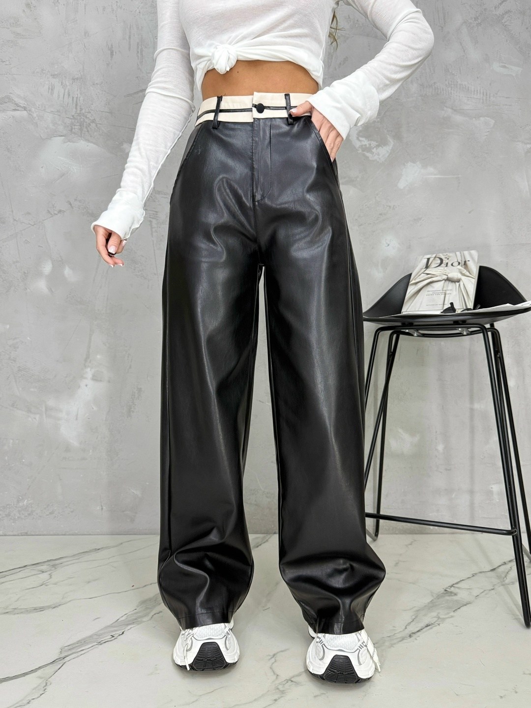 брюки кожаные женские,кожаные брюки,брюки эко,брюки из экокожи,брюки женские