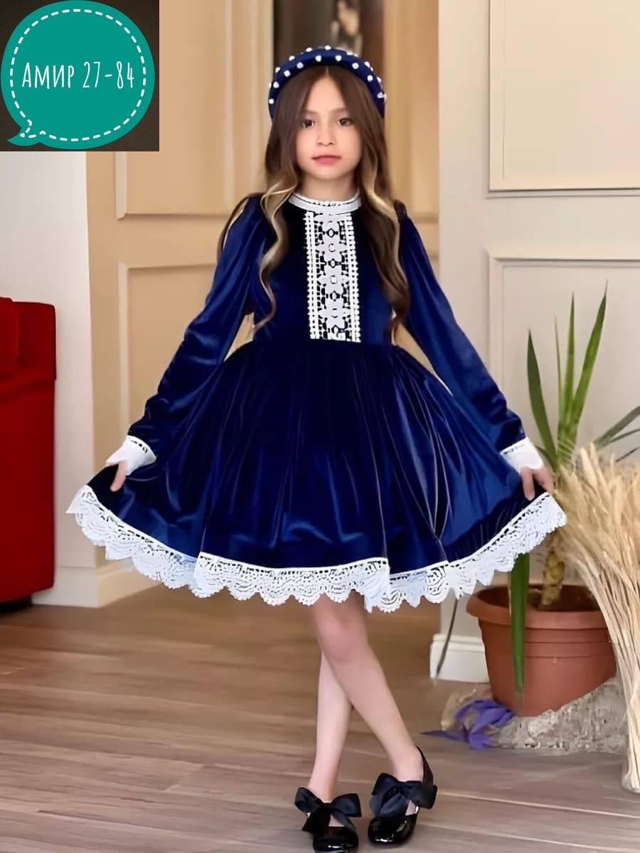 платье бархатное для девочки sp0167 (синий),платье бархатное для девочки sp - синий № н-0167 - 152,платье бархатное для девочки sp0077 темно-синий,платье бархатное для девочки sp175 темно-синий,платье