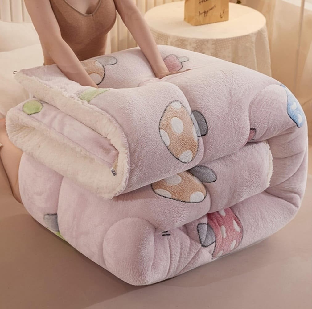 комплект постельного белья sanrio,комплект постельного белья,комплект постельного белья miniso hello kitty kuromi 4 предмета,miniso sanrio kuromi постельное белье из хлопка комплект четырех предметов,