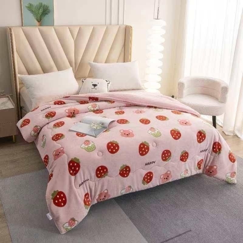 комплект постельного белья sanrio,комплект постельного белья,комплект постельного белья miniso hello kitty kuromi 4 предмета,miniso sanrio kuromi постельное белье из хлопка комплект четырех предметов,