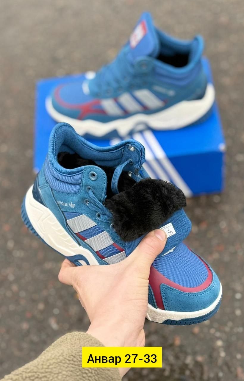 зимние кроссовки adidas niteball hi цвет синий,кроссовки зимние adidas niteball,зимние кроссовки новые 40-45 adidas niteball,зимние кроссовки утепленные adidas niteball hi,кроссовки зимние adidas