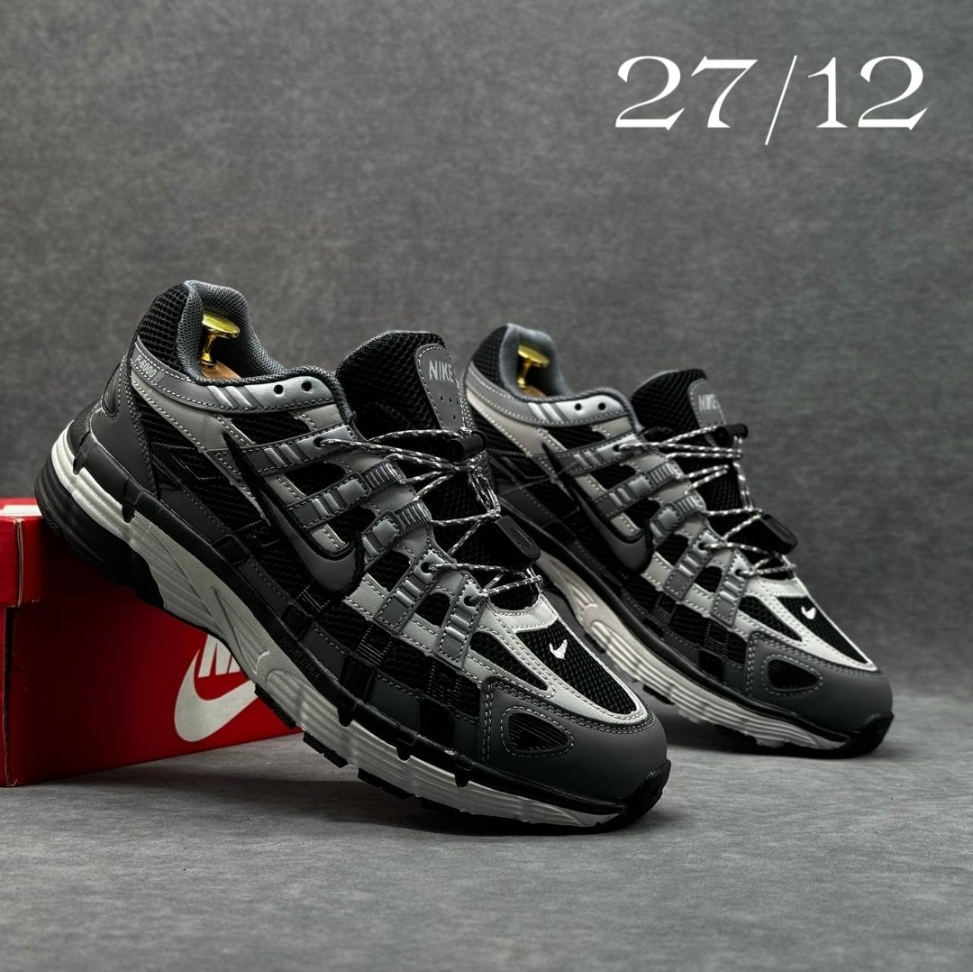 кроссовки nike p-6000,nike кроссовки мужские,кроссовки для бега p-6000 с низким верхом черный серебряный серый nike,мужские кроссовки,кроссовки мужские nike р 6000