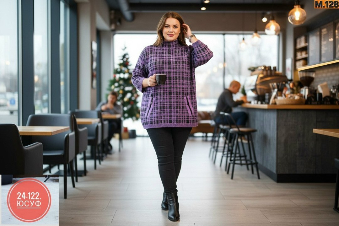 кофта женская,туника теплая большие размеры,,туника женская,туника теплая