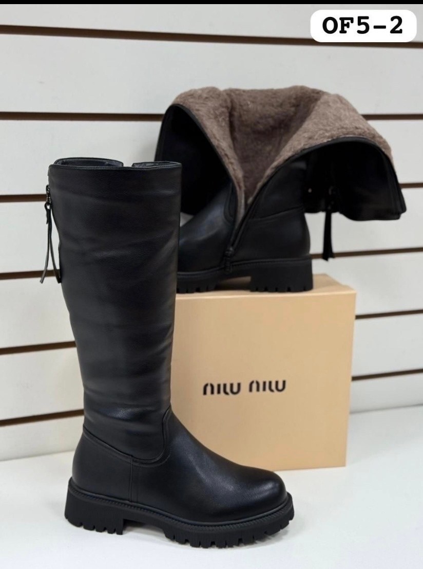 сапоги женские,сапоги зимние женские,сапоги зимние,blossom e1-17 сапоги женские чер иск кожа,