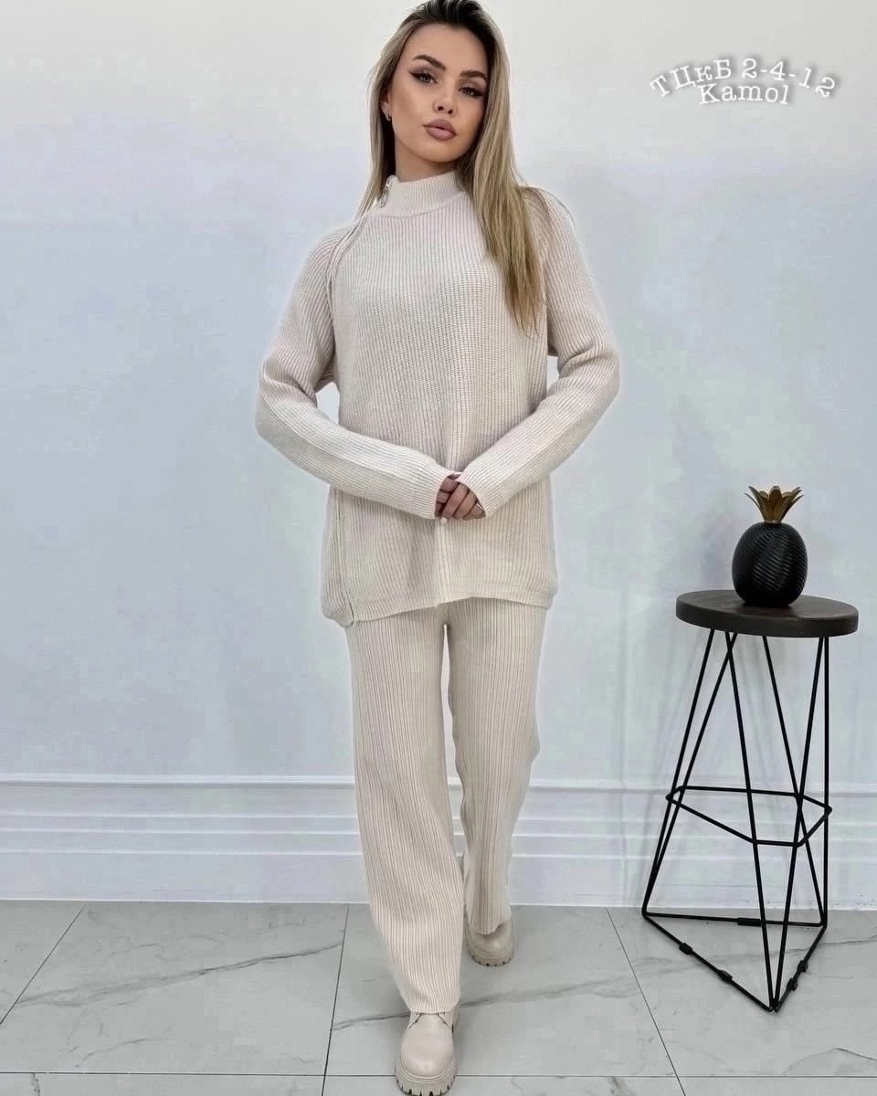 костюм двойка вязаный,вяжем костюмы,трикотажный костюм,женский брючный костюм,костюм женский трикотажный