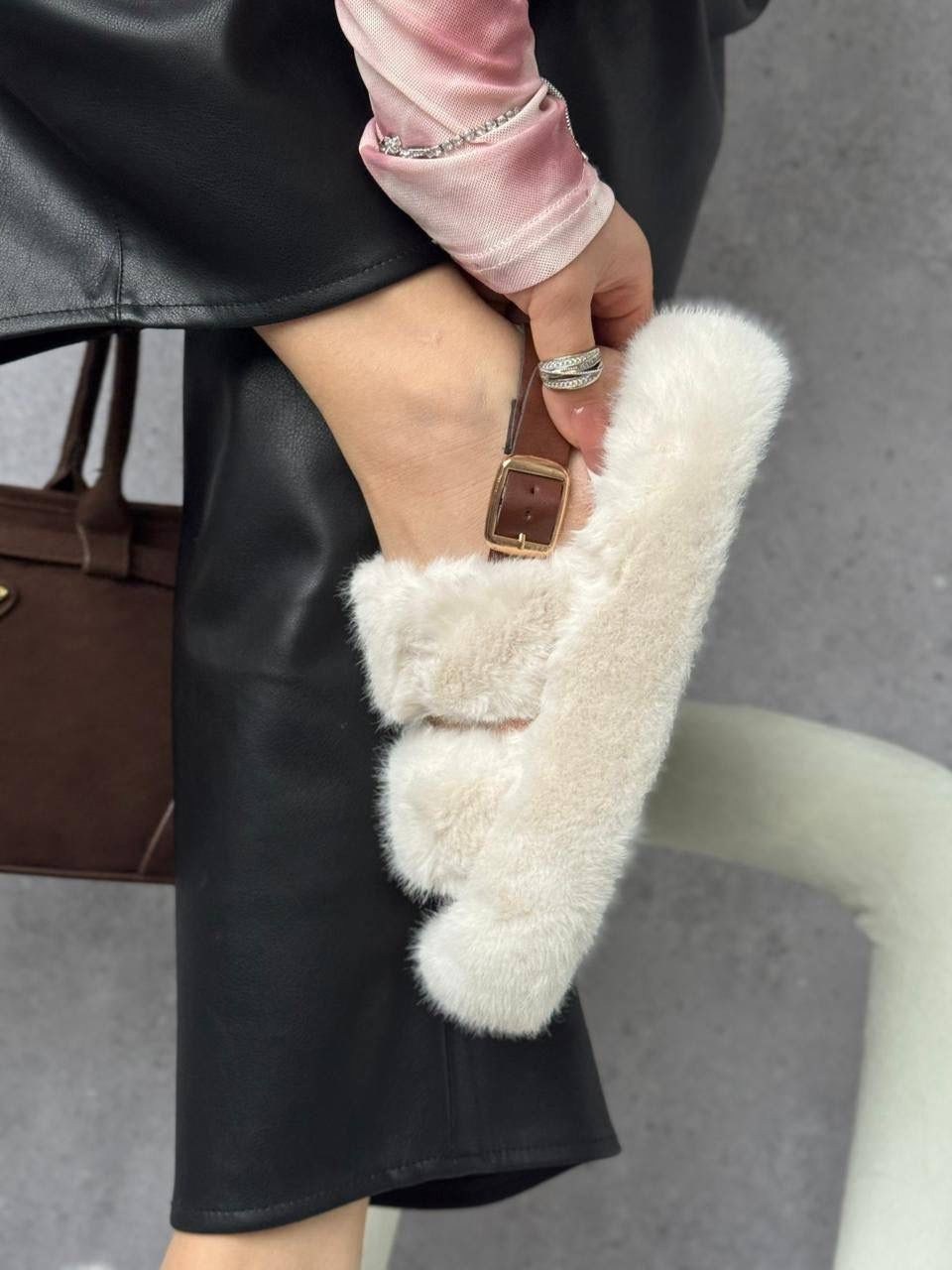 меховые тапочки,меховая ,тапочки с мехом,тапочки модные,женские меховые