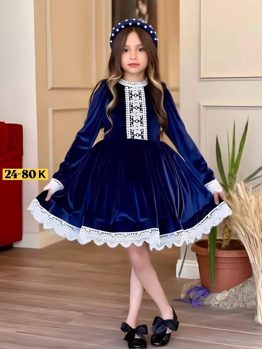 платье для девочки,бархатное платье для девочки,платье бархатное для девочки sp0167 (синий),платье бархатное для девочки sp0077 темно-синий,школьная платья