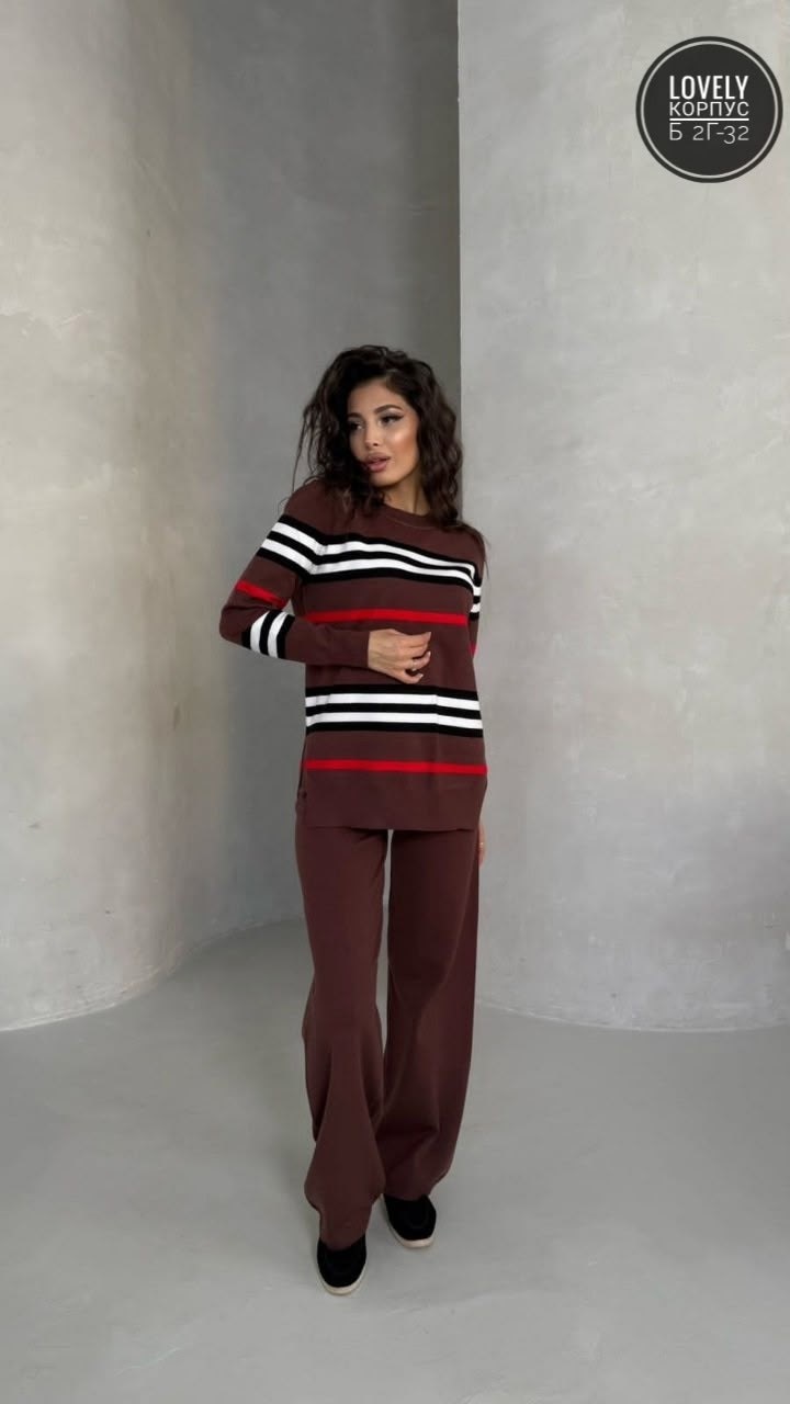 трикотажный костюм,костюм из трикотажа,женский трикотажный костюм,трикотажный костюм брюками,костюм вязаный трикотажный