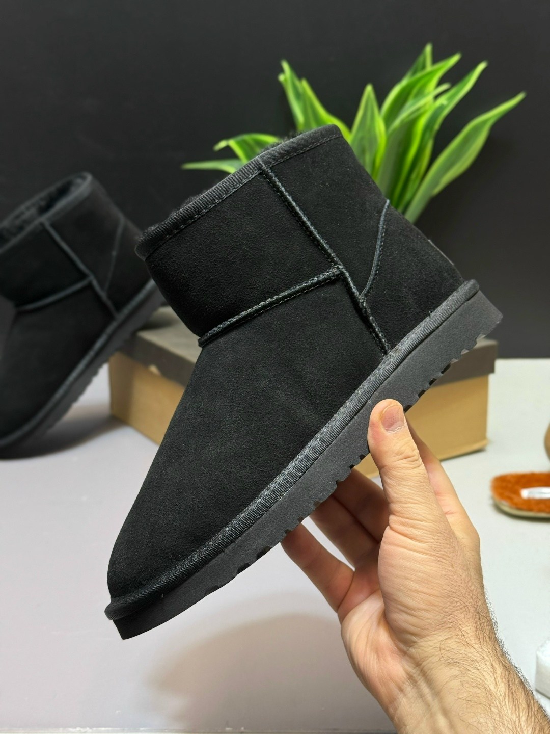 угги мужские,,угги женские,мужские угги ugg, угги черный из материи