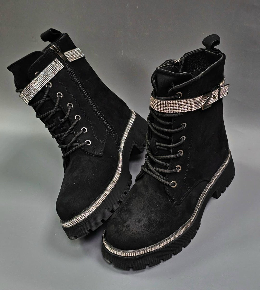 ,женские ботинки,ботинки женские замшевые 81602,ботинки,модные ботинки