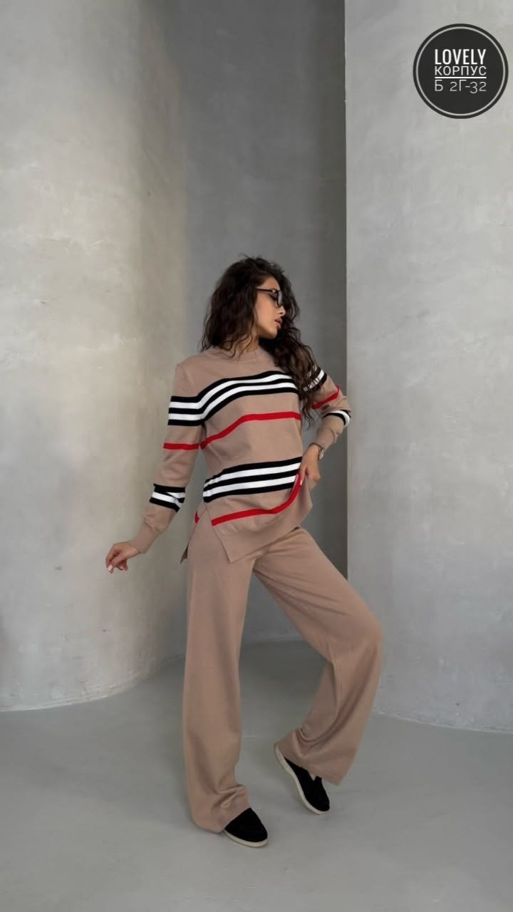трикотажный костюм,костюм из трикотажа,женский трикотажный костюм,трикотажный костюм брюками,костюм вязаный трикотажный