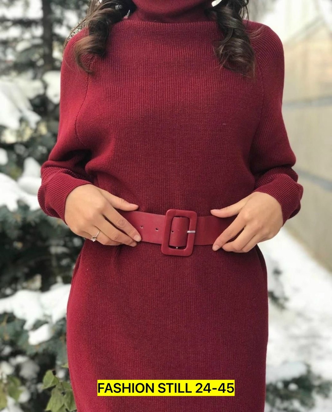 платье длинное вязаное женское теплое с горлом бордовое,вязаное платье,платье вязаные тёплое,платье вязаное красное,платье трикотажное