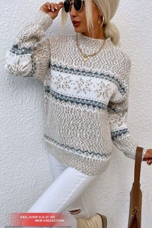 свитер со снежинками,рождественский свитер осень-зима полуводолазка снежинка свитер женский l серый,свитер зимние,женские вязаные свитера,вязаный свитер осенне-зимний рождественский пуловер полуводола