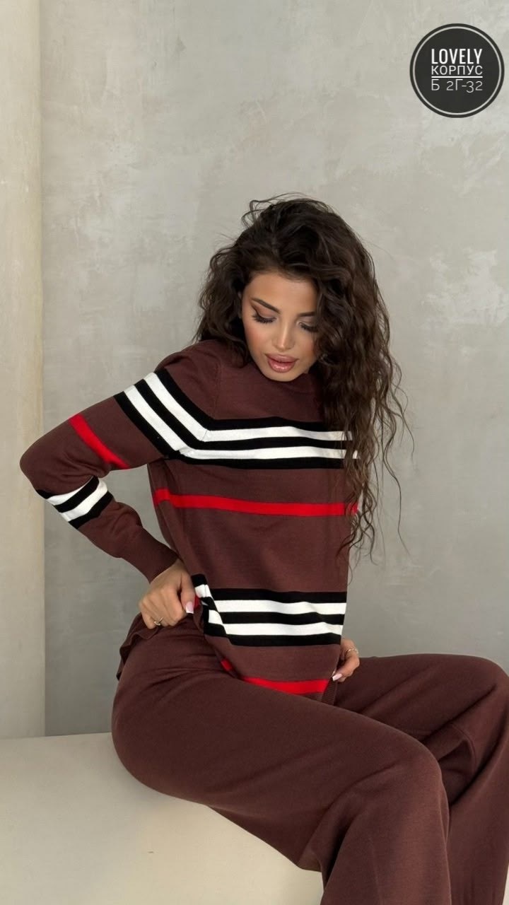 трикотажный костюм,костюм из трикотажа,женский трикотажный костюм,трикотажный костюм брюками,костюм вязаный трикотажный