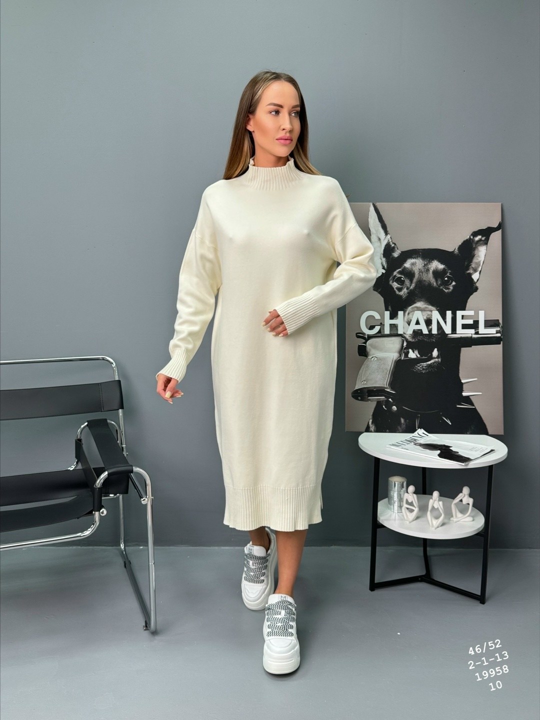 туника платье,вязаное платье,платье со свитером,платье вязаное на высокий рост с разрезами ga&lar 138039321,модная туника