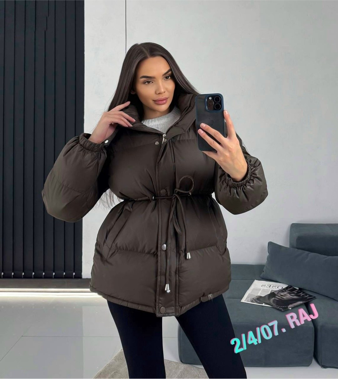 женская куртка,куртка весна с капюшоном стеганая короткая t fashion,куртка,куртка оверсайз,куртка женская серая