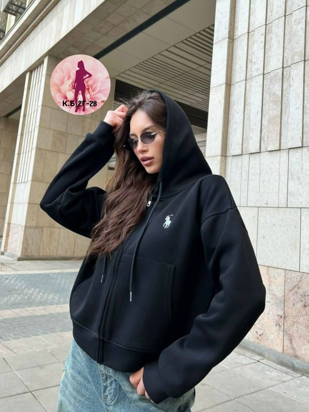 укороченная зип худи на молнии оверсайз,женская кофта,толстовка женская,зип худи кофта на молнии miartland цвет серый,толстовка