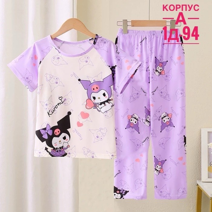 пижама для девочек детская,пижамы для малышей,детская пижама sanrio,пижама с санрио,пижамы для девочек