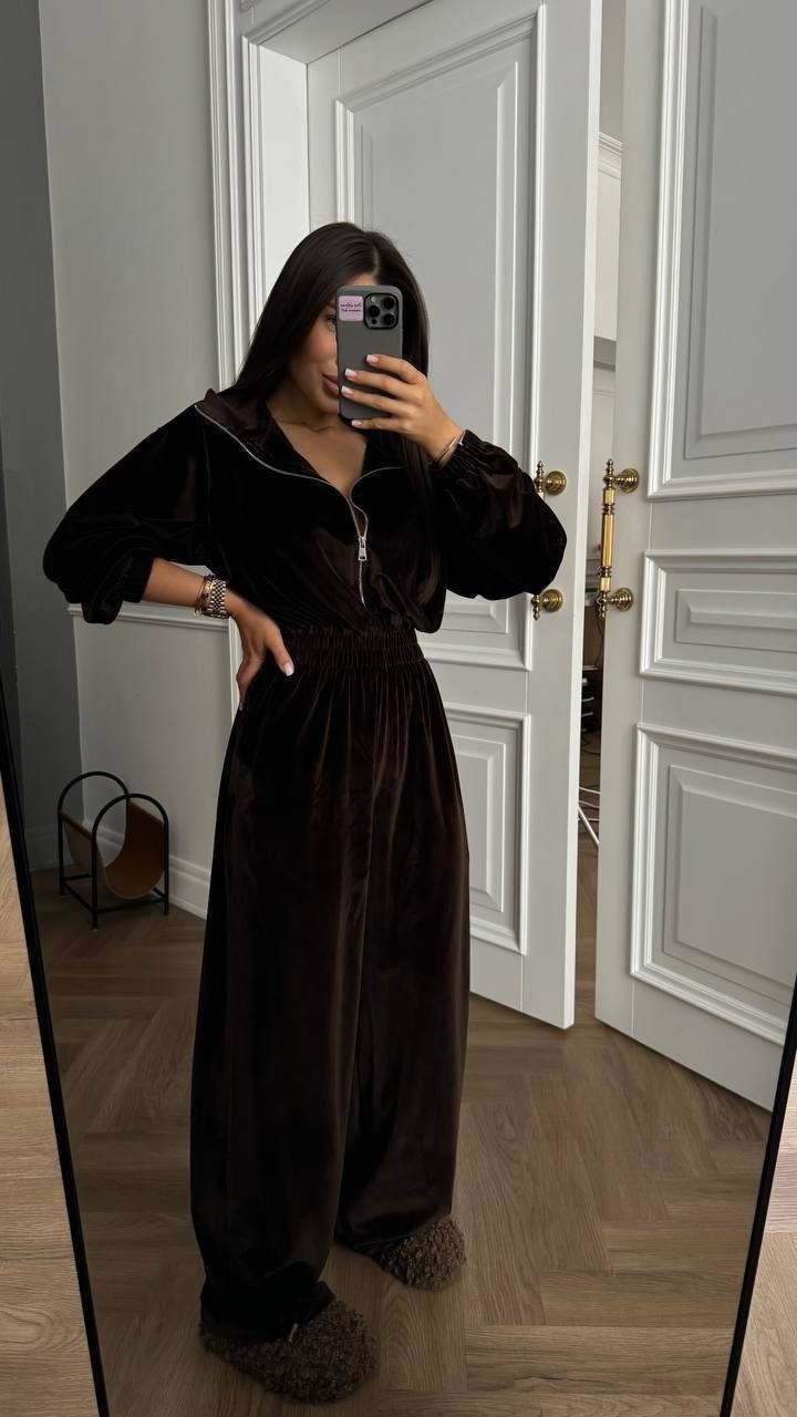 женский комбинезон велюровый,велюровый комбинезон,велюровый спортивный костюм,велюровый спортивный костюм женски,комбинезон женский велюровый р.44-46