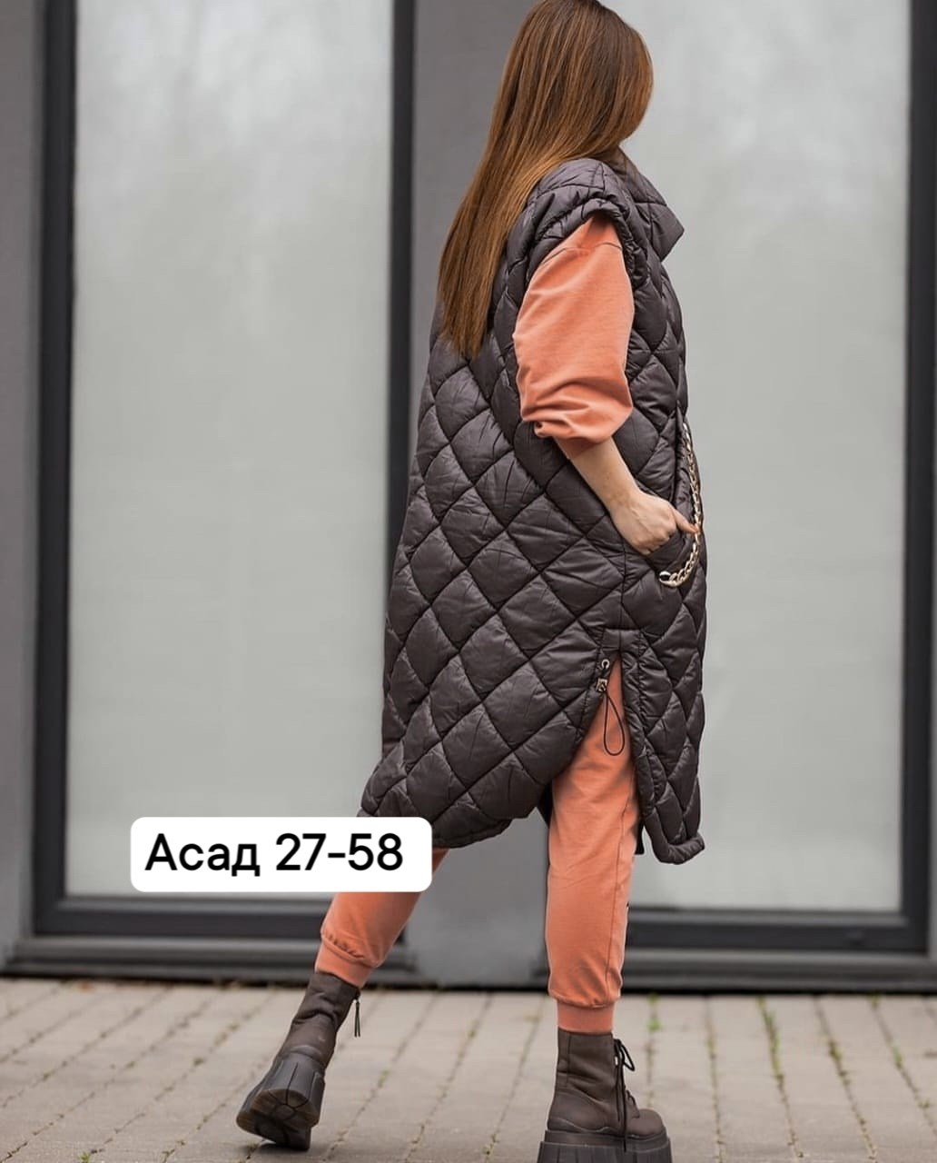 плащевка жилетка,длинная жилетка стеганная женская размер 56-58,жилет удлиненный женский стеганый больших размеров,жилетка ,жилет на синтепоне