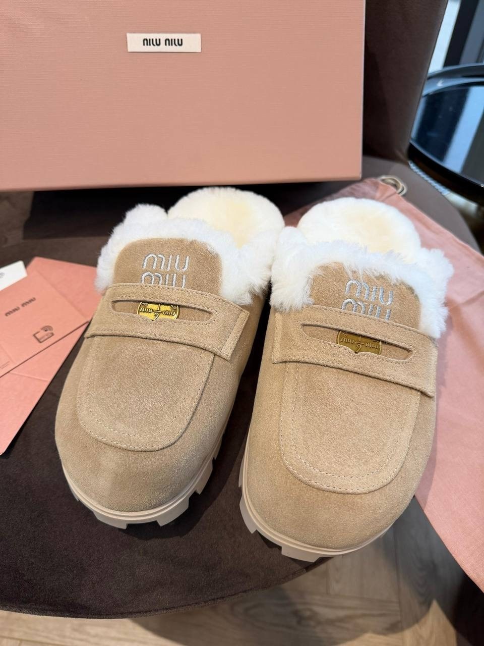 мюли женские с мехом,меховые мюли,обувь,меховые мюли женские,сабо с мехом