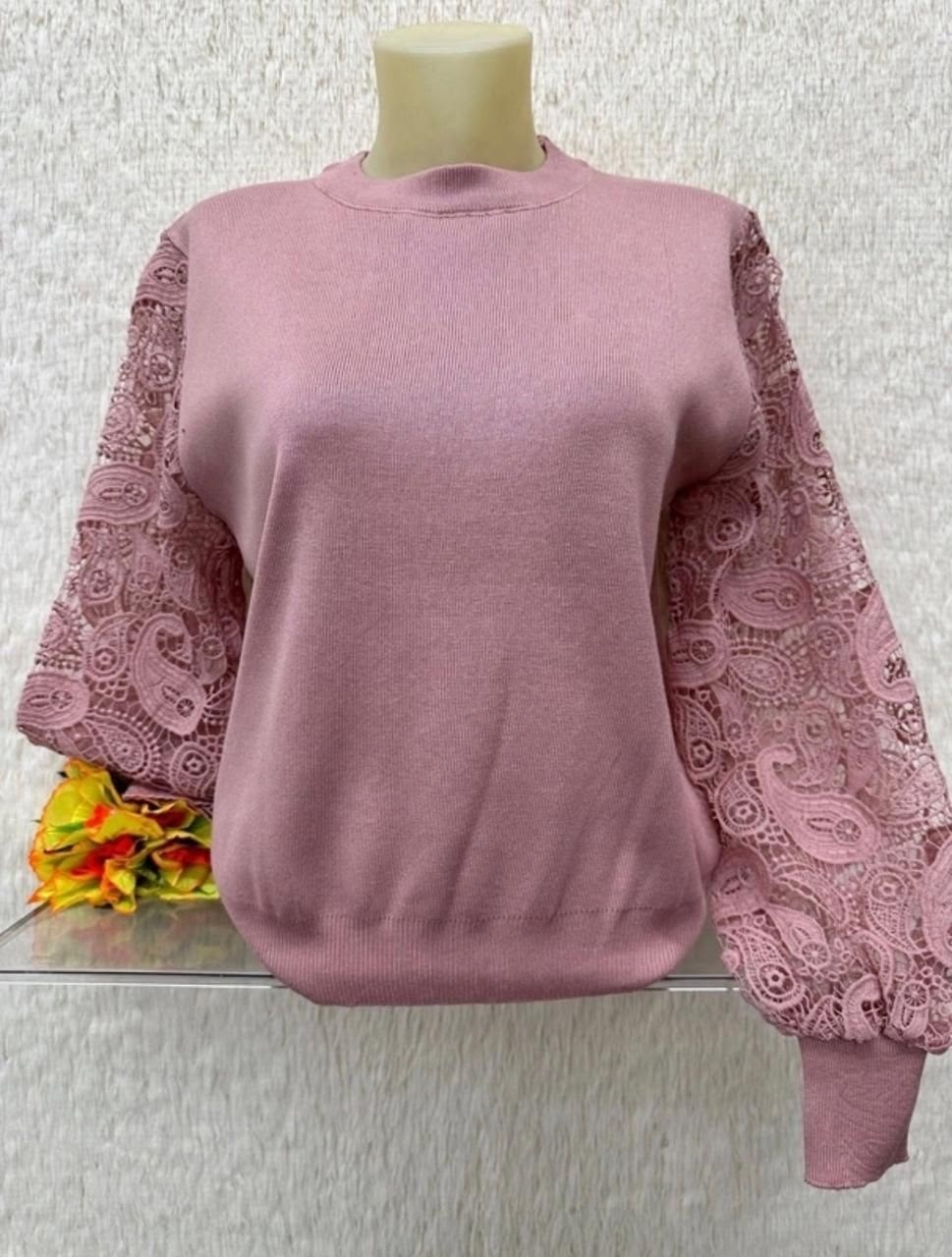 кофта женская,кашемировые кофты на е,блузка бежевая,женская блузка,кофта с кружевными рукавами