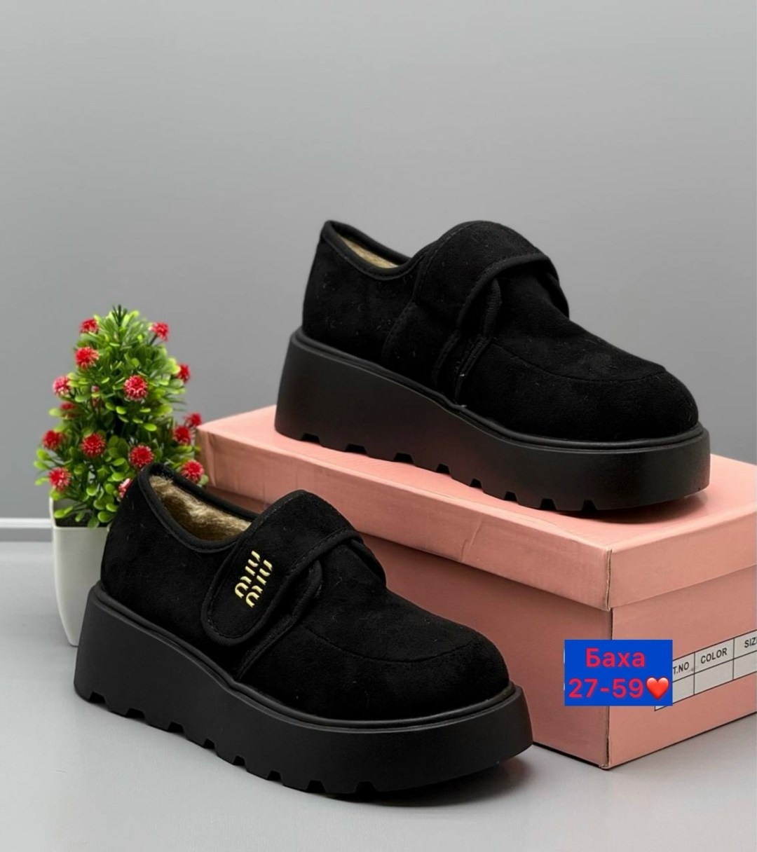 ,меховые замшевые туфли на плоской подошве на платформе,угги замш,женская ,ботинки замш