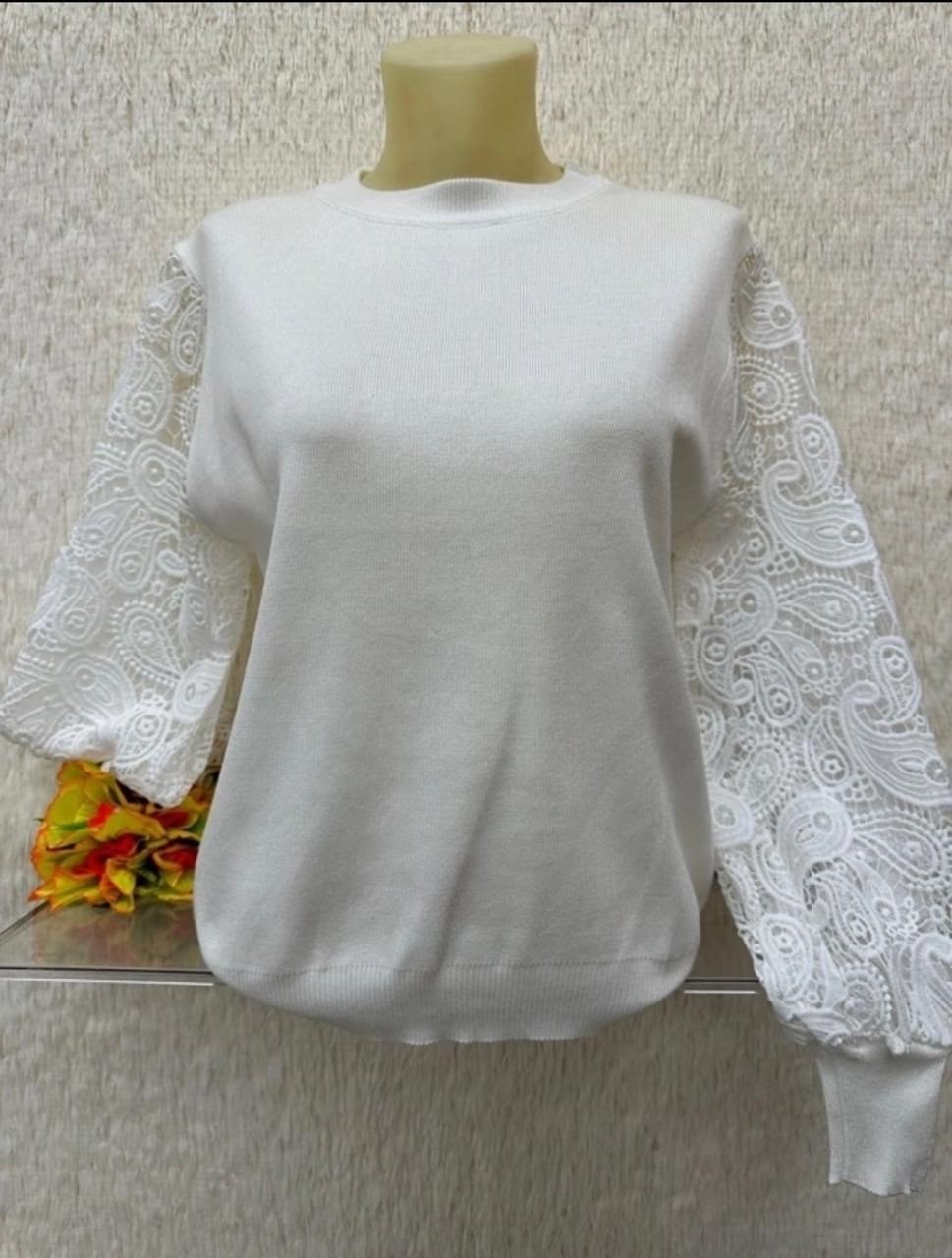 кофта женская,кашемировые кофты на е,блузка бежевая,женская блузка,кофта с кружевными рукавами