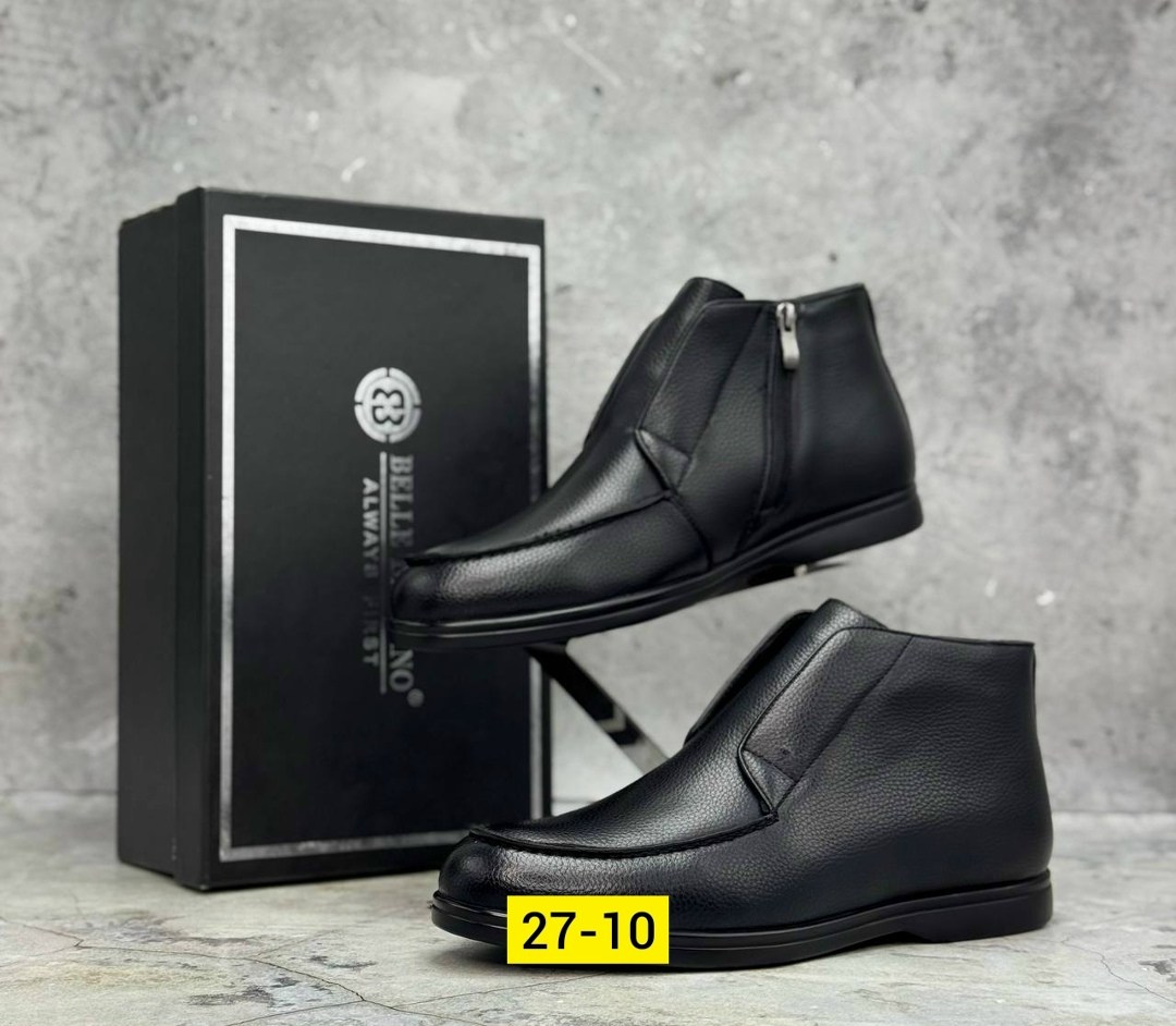 ,мужская  дербент,ботинки мужские,мужская ,лоферы лоро пиано черные кожаные