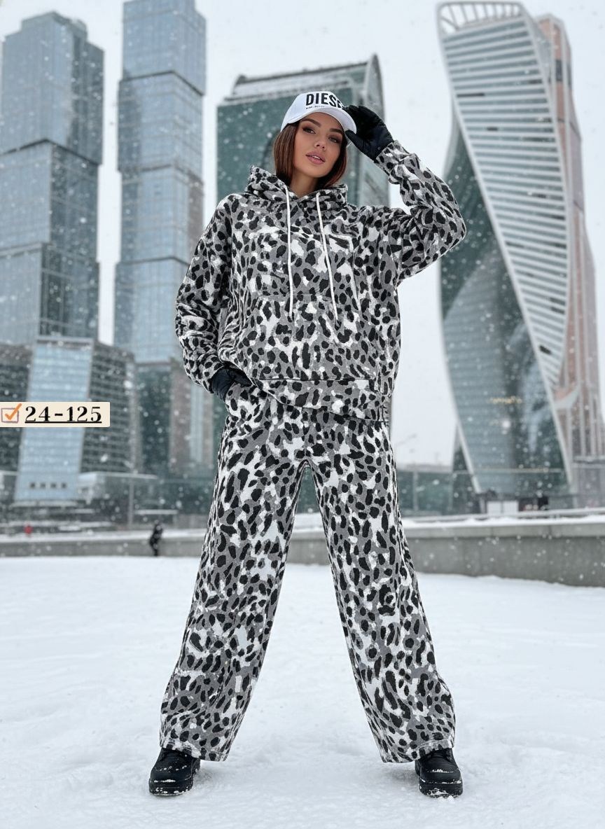 костюм двойка женский леопардовый,спортивный костюм теплый осенний леопардовый majiko,костюм леопардовый женский,леопардовый костюм двойка,леопардовый костюм