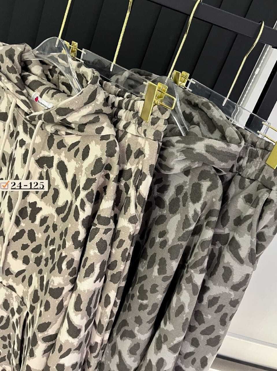 костюм двойка женский леопардовый,спортивный костюм теплый осенний леопардовый majiko,костюм леопардовый женский,леопардовый костюм двойка,леопардовый костюм