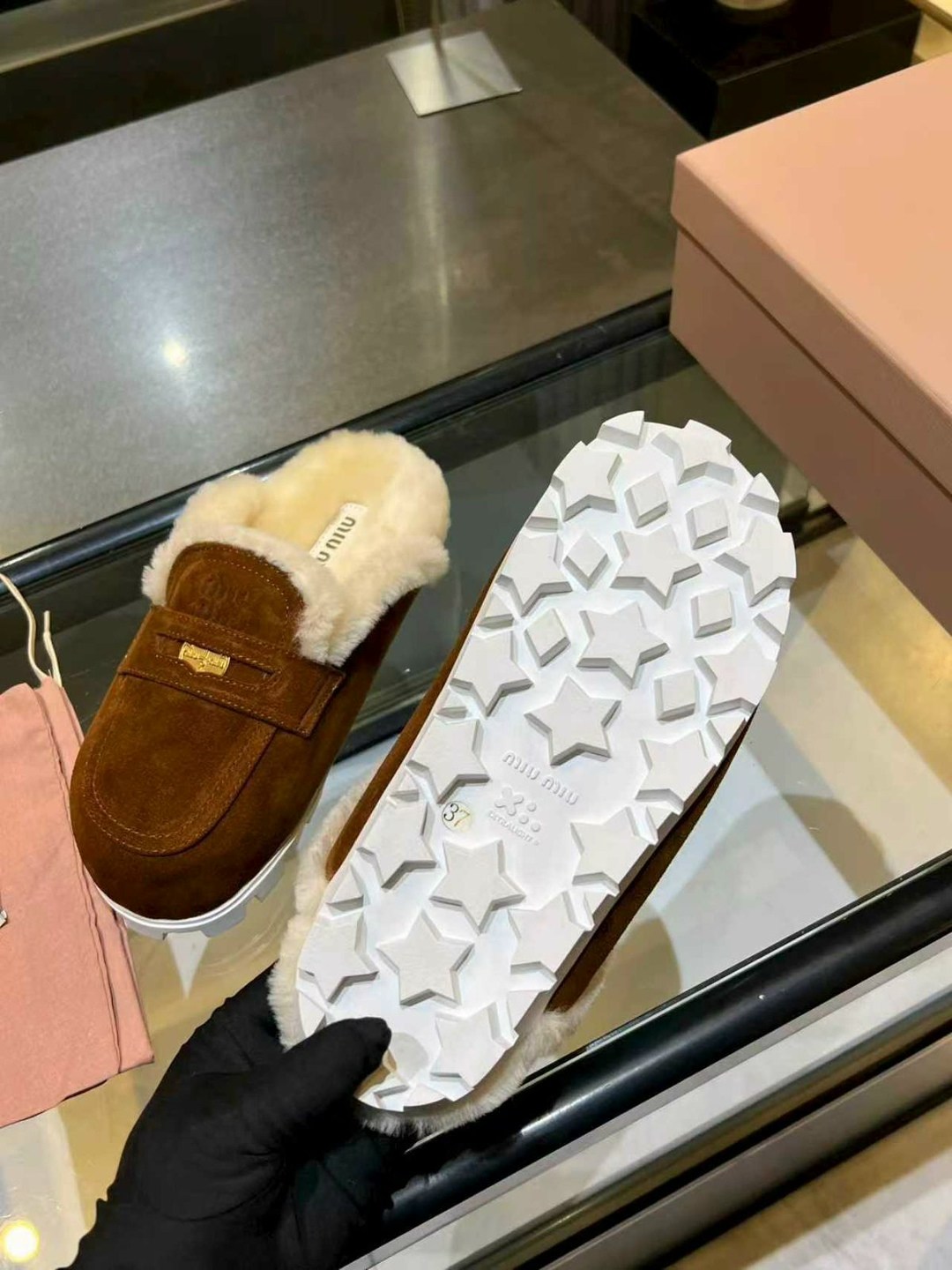 мюли женские с мехом,,меховые мюли женские,меховые мюли,сабо с мехом