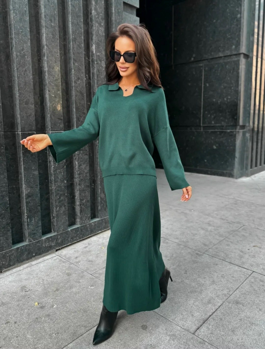 костюм с юбкой трикотажный теплый,костюм трикотажный с юбкой,трикотажные костюмы,костюм трикотажный с юбкой emberens,вязаный костюм с юбкой