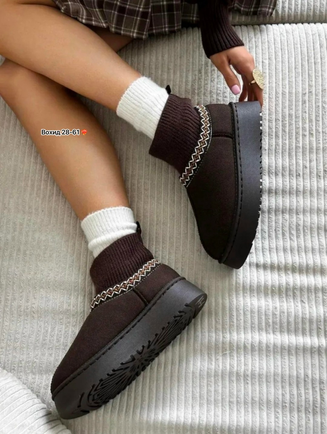 женская,угги женские,угги короткие женские на толстой подошве,угги зимние без пятки ugg 269105790,угги