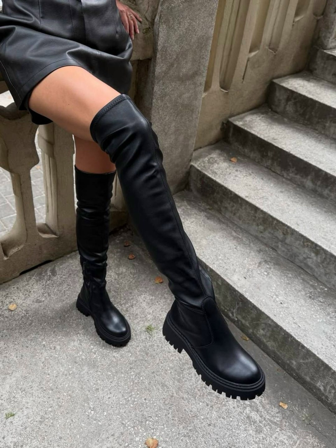 сапоги ботфорты женские,сапоги ботфорты,ботфорты женские зимние кожаные,ботфорты женские,модные кожаные ботфорты на платформе