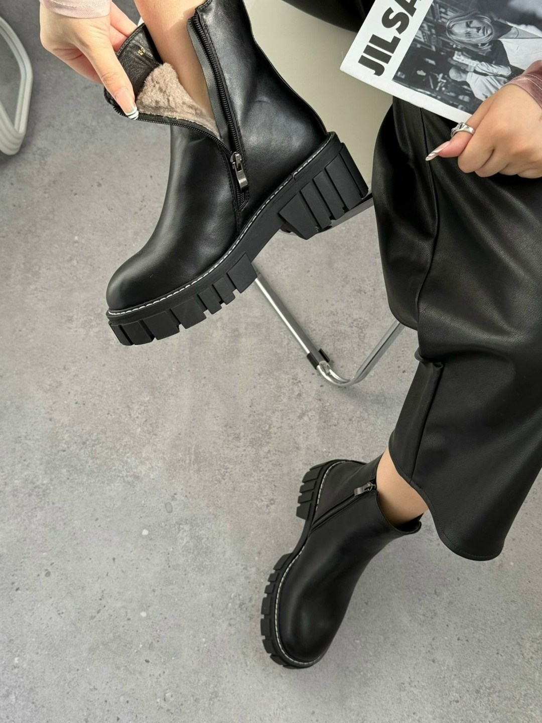 ,ботинки челси женские,сапоги челси женские демисезонные,ботинки демисезонные челси на платформе lu meita,ботинки челси