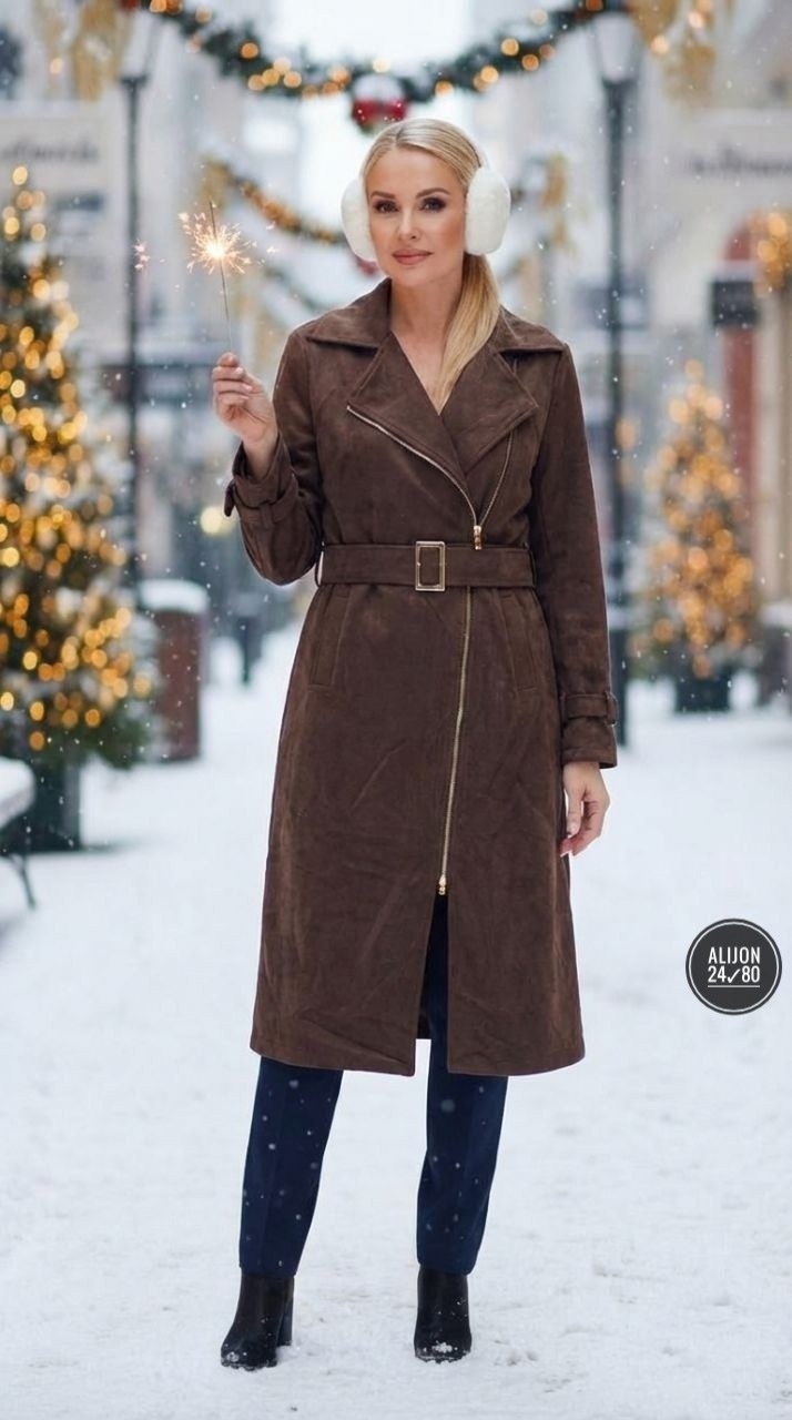 замшевый плащ,стильное пальто,тренч замшевый пальто maris,женский замшевый тренч the row коричневый,женское пальто