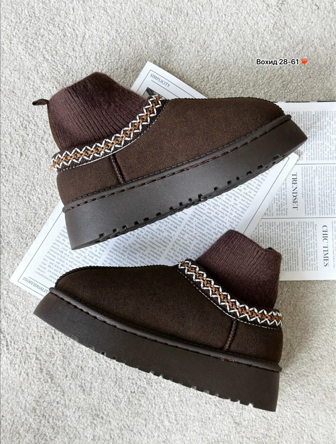 женская,угги женские,угги короткие женские на толстой подошве,угги зимние без пятки ugg 269105790,угги