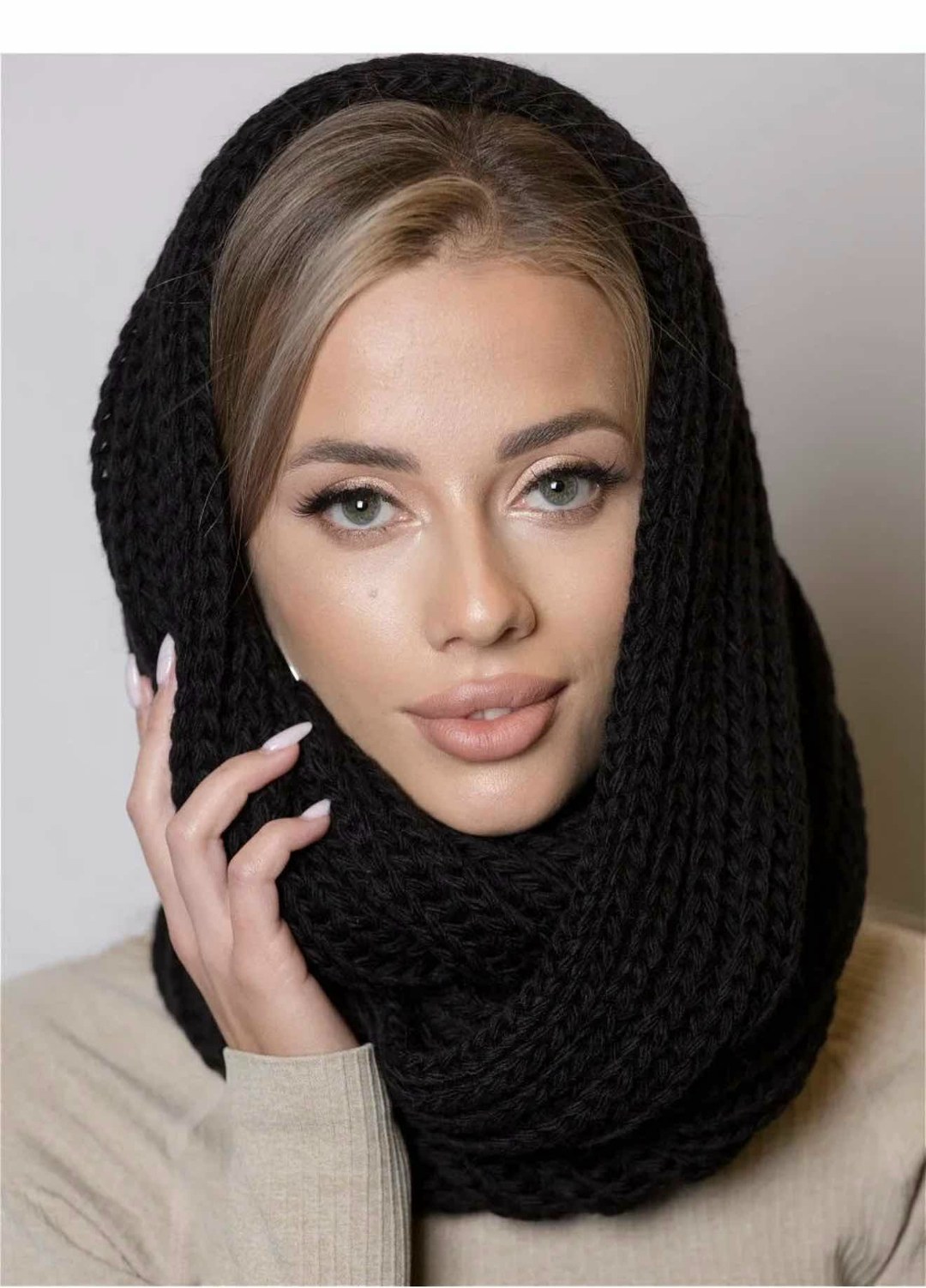 снуд женский зимний вязаный,снуд шарф зимний вязаный,снуд шарф зимний,снуд,шарф снуд