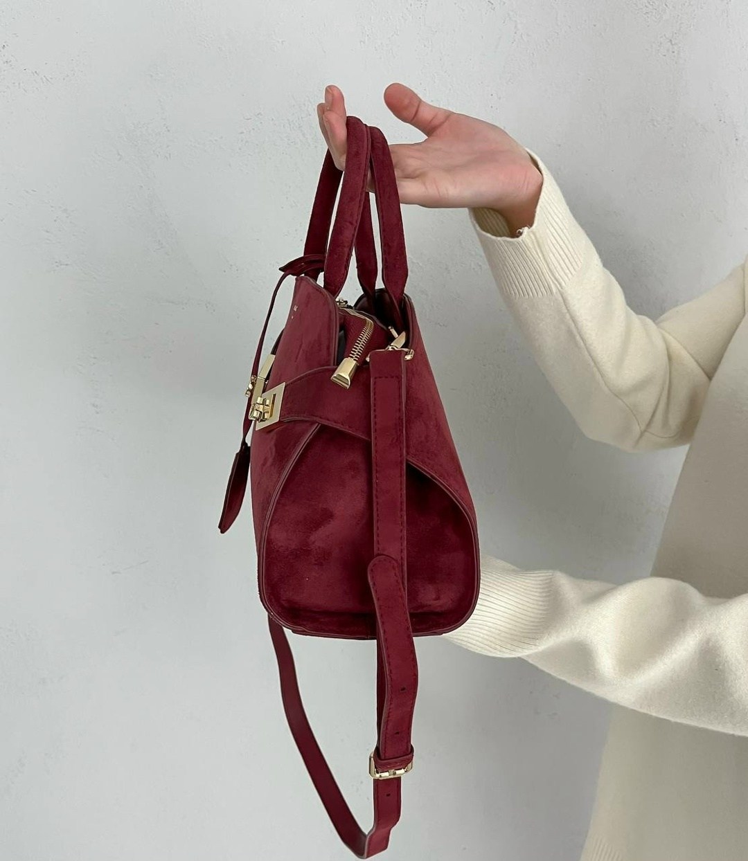 сумка бордовая,сумка женская бордовая,сумка вв1 aphina бордо замша,сумка фанни бордо замш,женская сумка