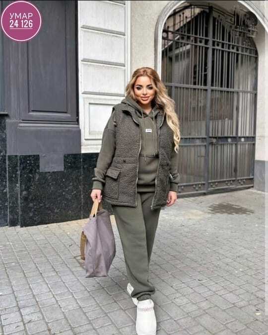 женский костюм на флисе,костюм из флиса, ,спортивные костюмы женские,костюм тройка женский