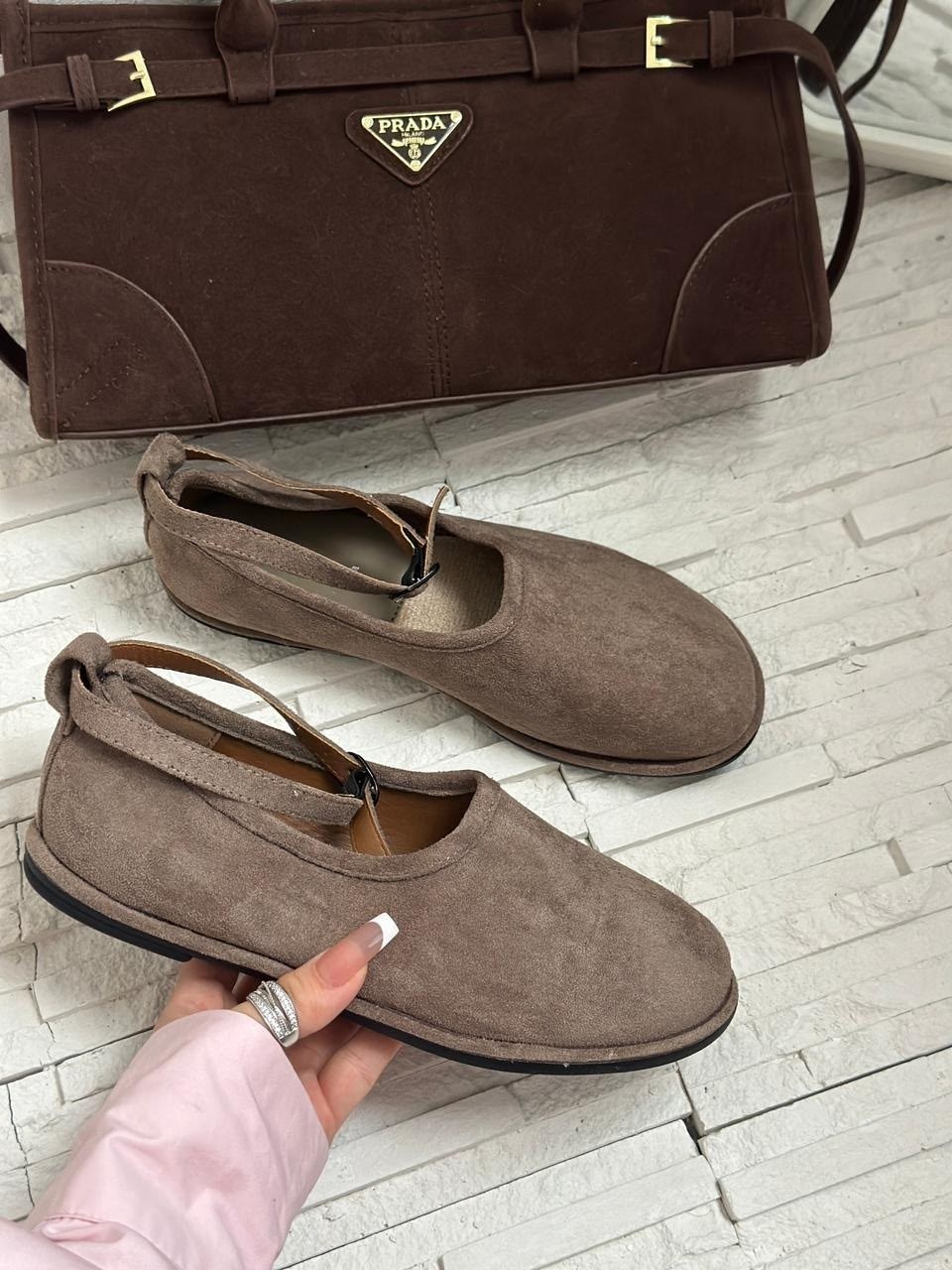 ,балетки замшевые мэри джейн massimo dutti,балетки повседневные, женская,модная женская