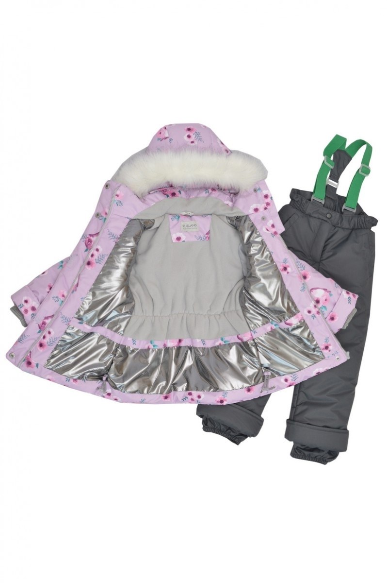 зимний костюм,зимний костюм для девочек,зимний костюм русланд,русланд 57-18,комплект зимний