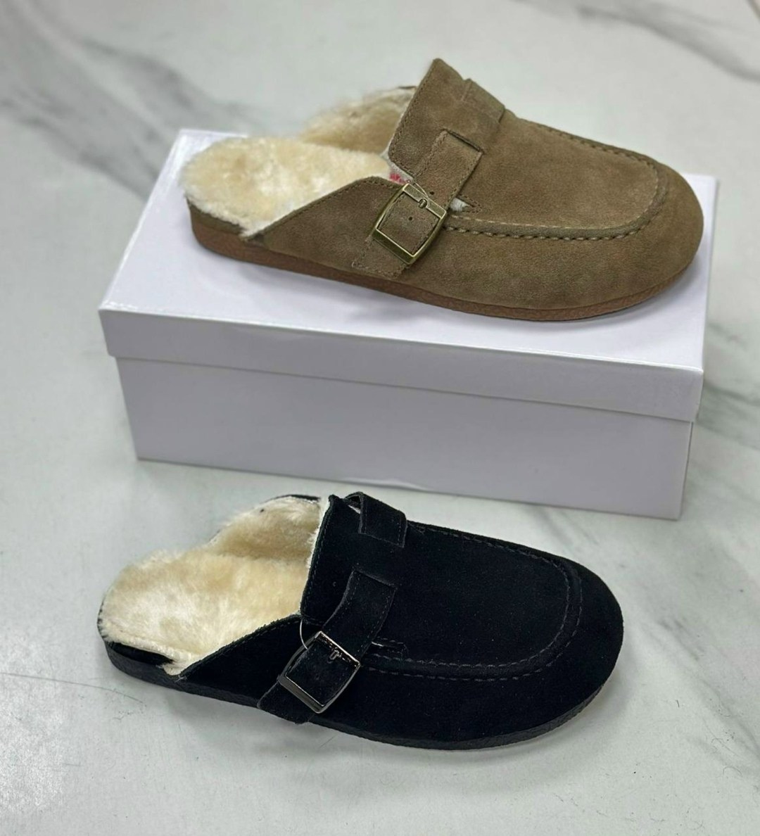 ,тапочки теплые домашние,мюли с мехом женские,женские тапочки с закрытым носком,меховые женские хлопковые шлепанцы