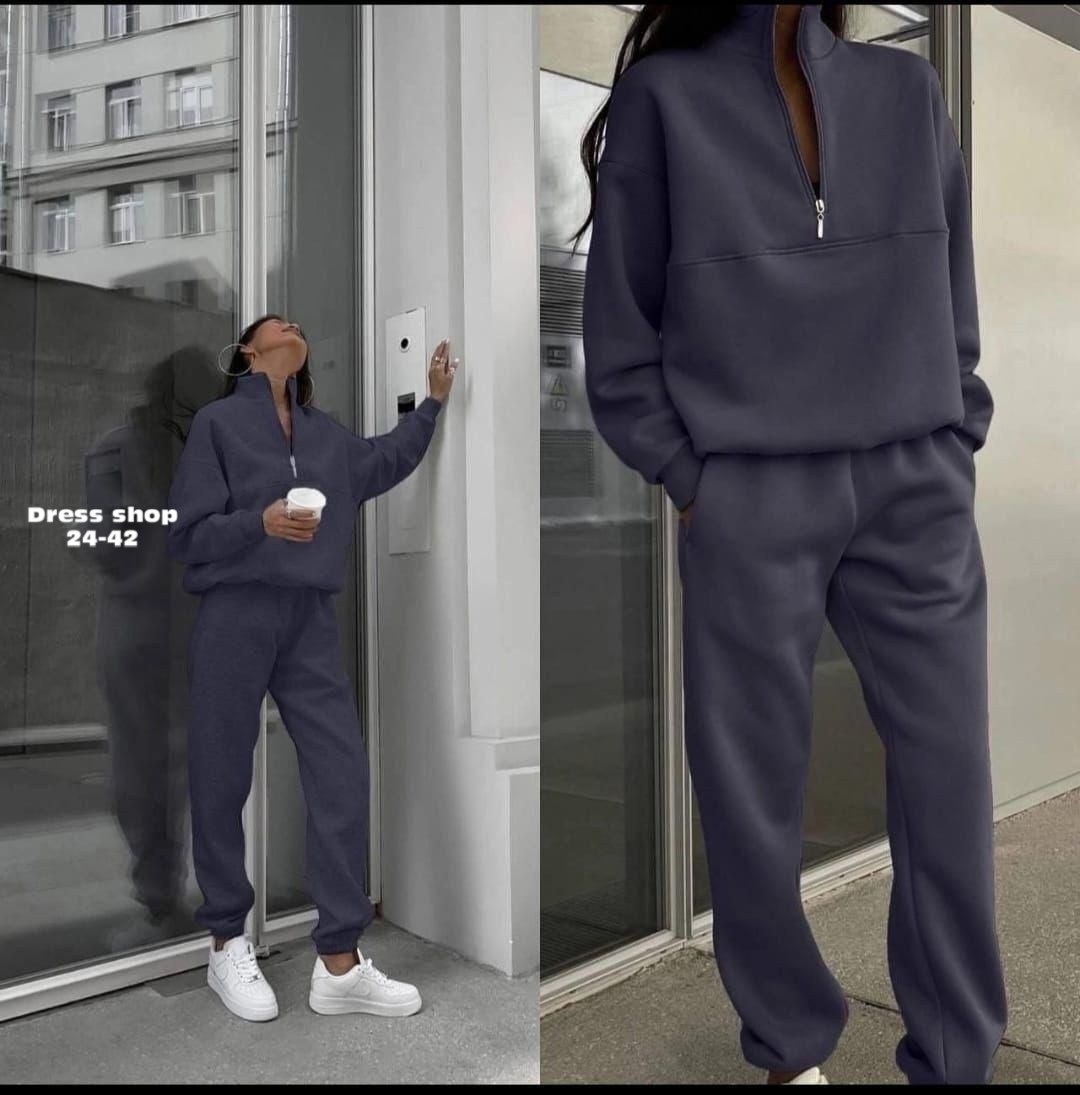 костюм женский спортивный,костюм спортивный женский на флисе,спортивный женский костюм серый,спортивный костюм,костюм спортивный женский на флисе арт. 8842193